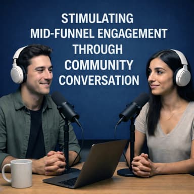 Stimulating Mid-Funnel Engagement Through Community Conversation